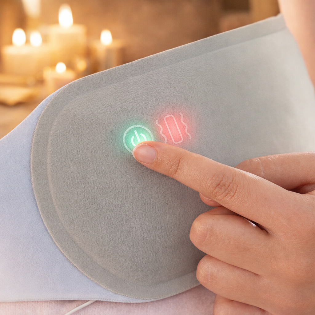Rechargeable Back Massage & Heat Belt for Daily Muscle Relaxation